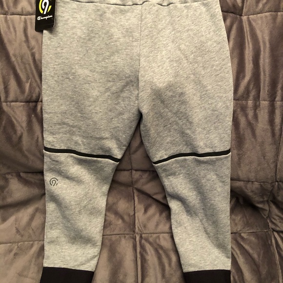 Boys Champion C9 gray athletic pants - Picture 2 of 5